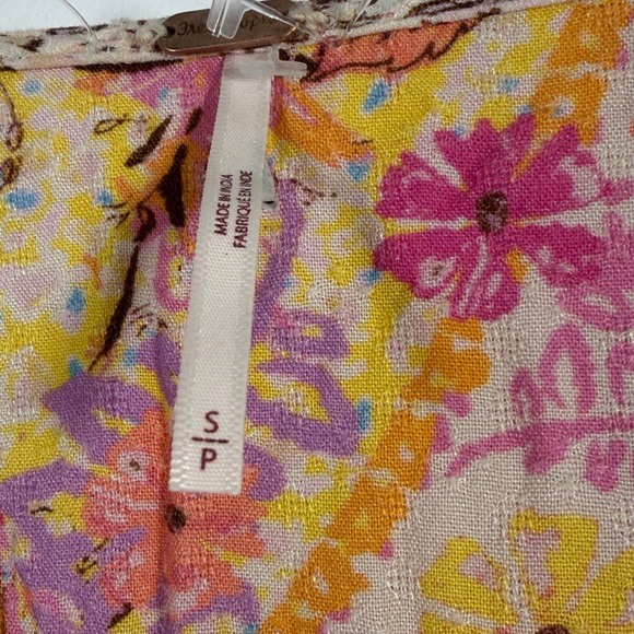 NWOT Free People Marais Printed Midi Dress - Picture 6 of 9